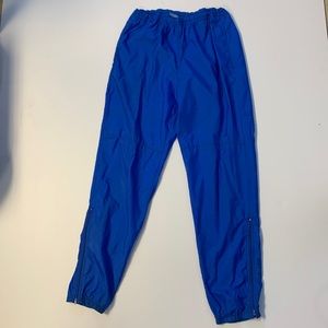 Vintage 90’s Blue Nike Sporty Track Pants with Zippers at Ankles